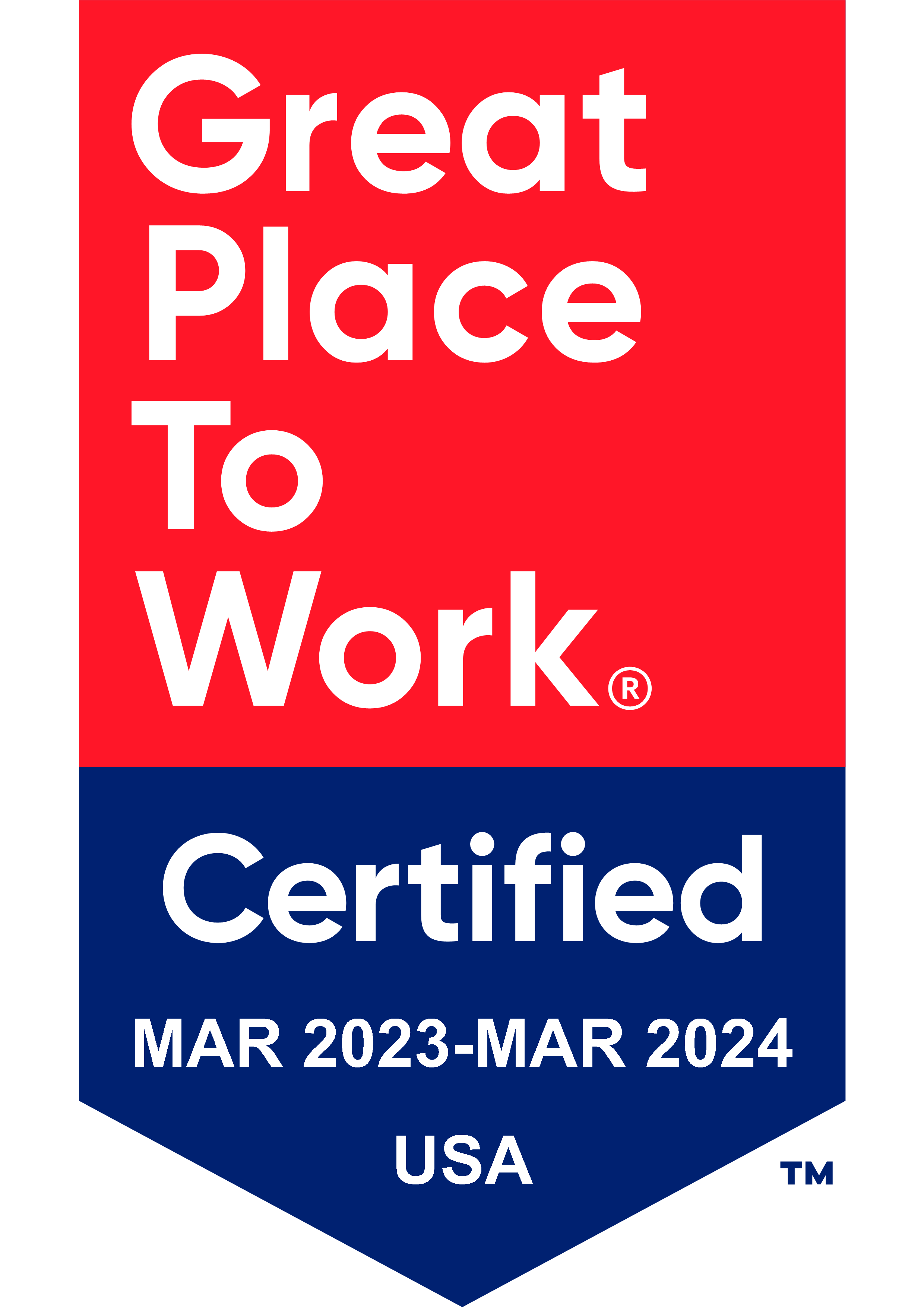 Great Place To Work® Certified